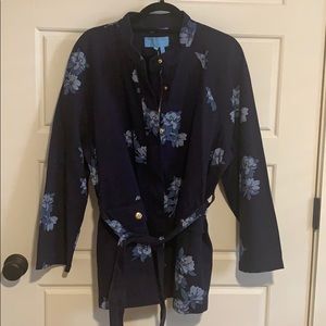 Draper James Floral Utility Jacket- Plus Size! NWT